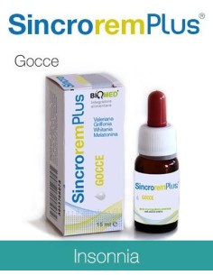 Sincrorem Plus Gocce Integratore Sonno 15 ml